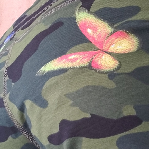 Unique Camouflage print jeggings - Picture 4 of 4
